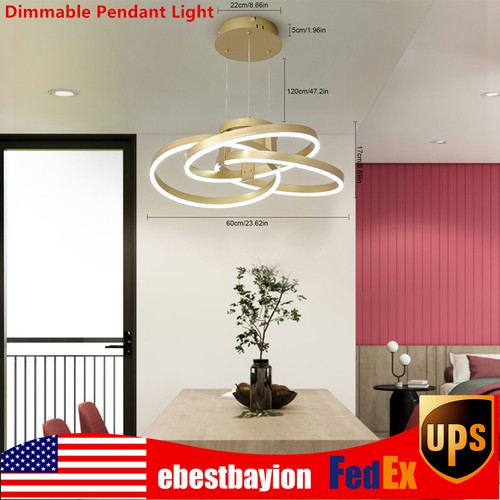 Modern dimmable pendant light - dimmable,
